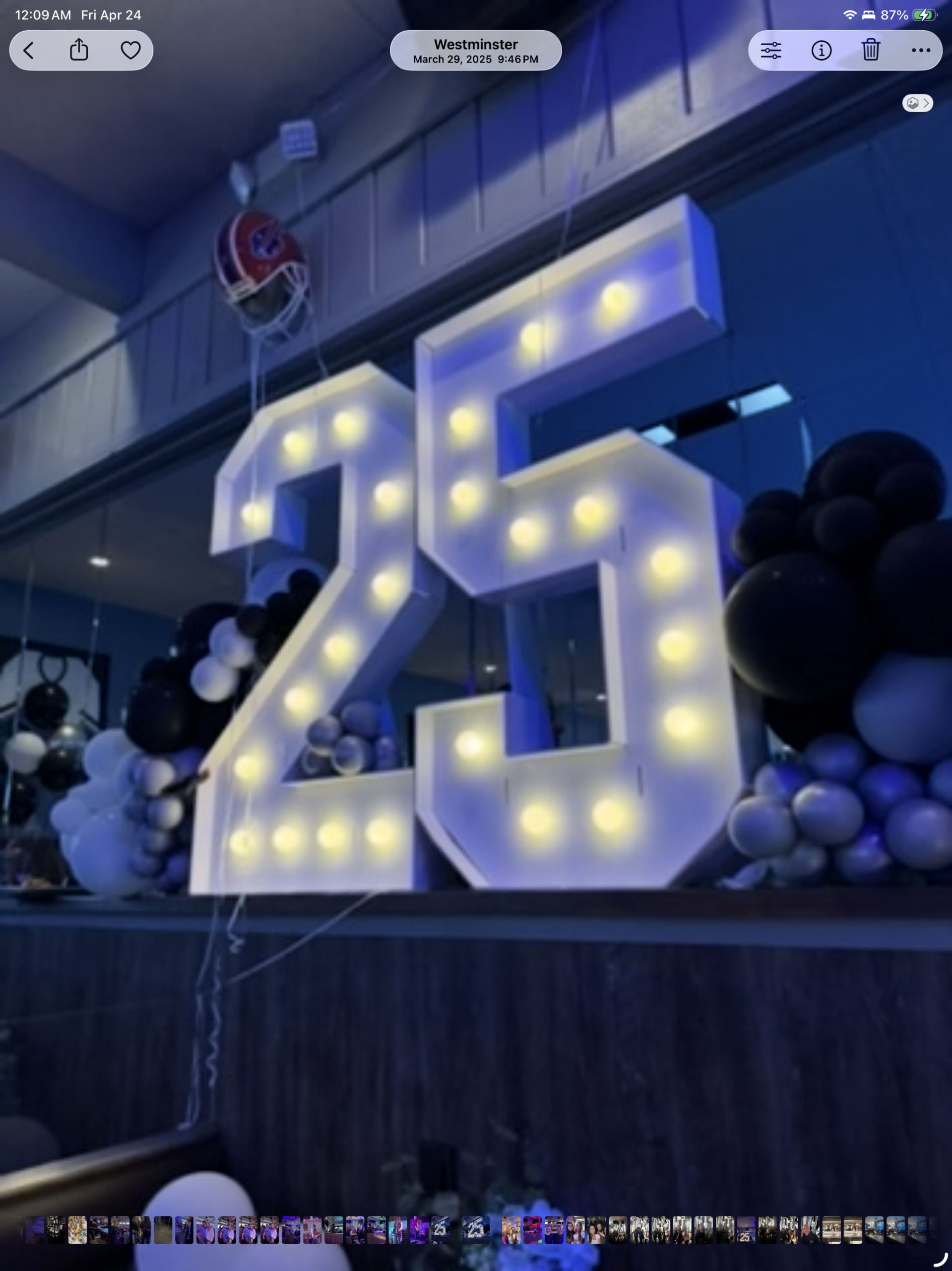 25th Anniversary Weekend Bash