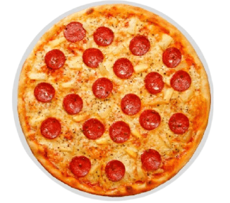MINI CHEESE OR PEPPERONI PIZZA